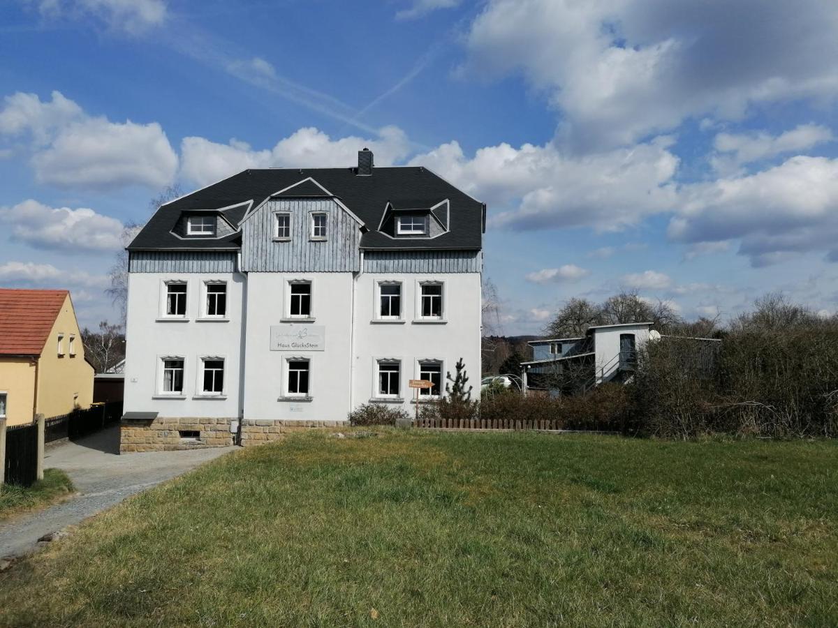 Urlaubsfreude Biedermann Haus Glucksstein Ferienwohnung Aquamarin Bad Schandau Buitenkant foto